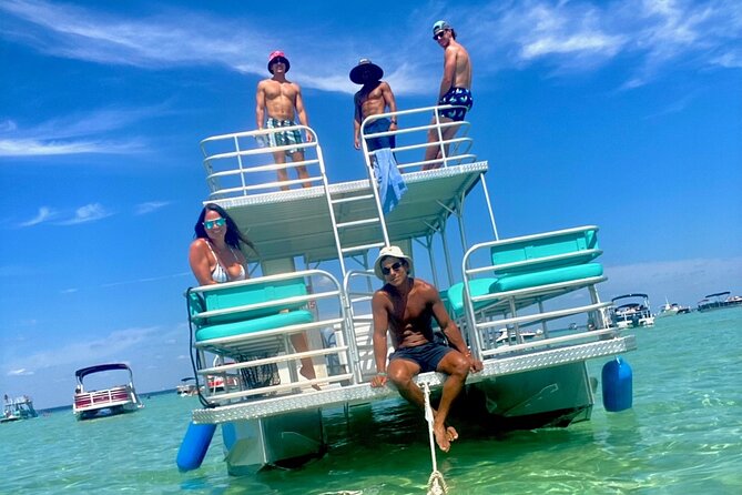 Full Day Double Decker Pontoon Rental Review - Included Amenities
