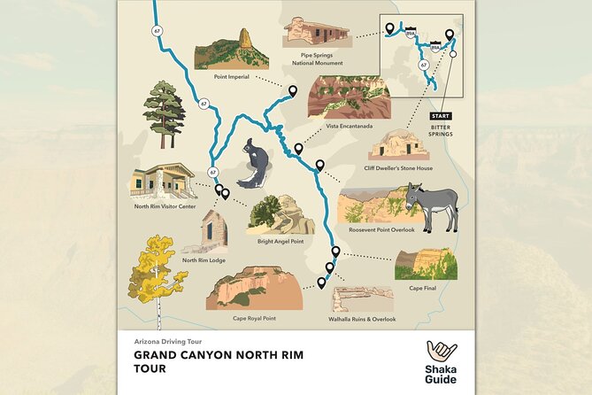 Full-Day Grand Canyon North Rim Audio Driving Tour - Meeting and Logistics
