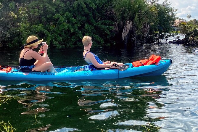 Full Day Tandem Kayak Rental For Two People In Crystal River, Florida - Meeting and Pickup