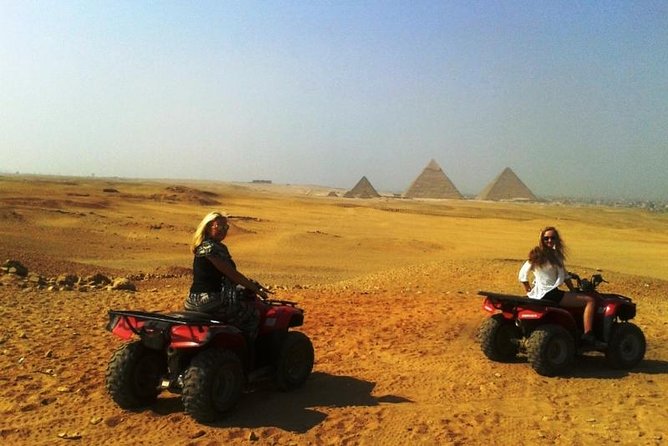 Giza Pyramids Quad Bike Ride With Desert Views - What to Expect