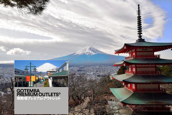 Gotemba Outlet Mall Plus Lake Kawaguchi or Hakone Tour by Chartered Van - Pickup and Timing