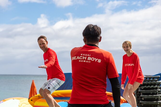 Group Surf Lesson at Kalapaki Beach - Equipment Provided