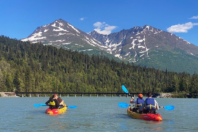 Guided Kayak Tour on Trail Lake - Discovering Salmon Spawning Sites