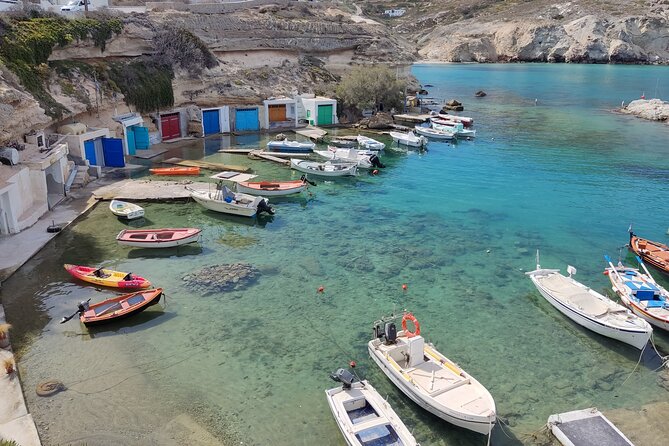 Half-day Private Island Road Tour in North Milos - Visiting Klima Fishing Village