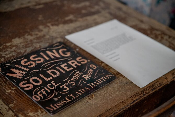 Hidden History Tour With Clara Bartons Missing Soldiers Museum - What to Expect on the Tour