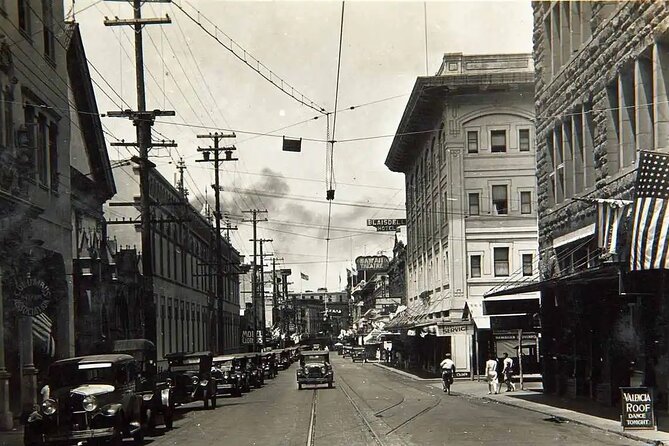 Historical Tour of Downtown Honolulu in Red Light District - Meeting and Pickup