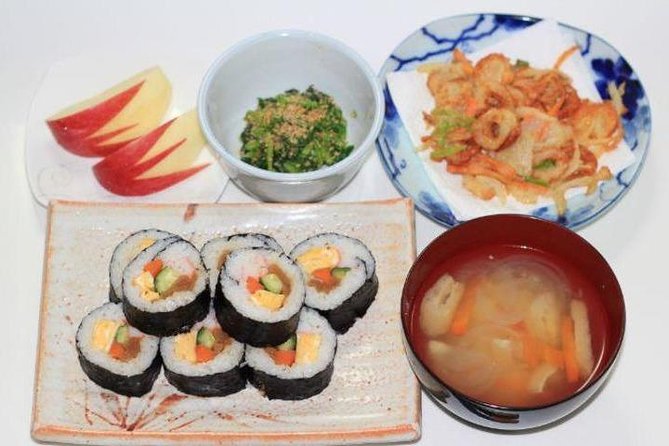 Home Made Maki Sushi Class in Fukuoka - Highlights of the Menu