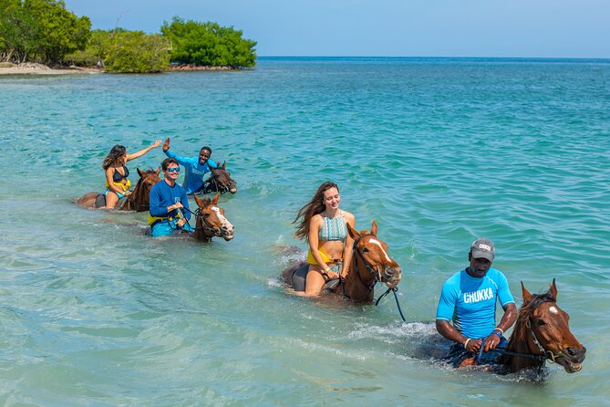 Horseback Ride and Swim With Catamaran Cruise and Zipline - Activities Included