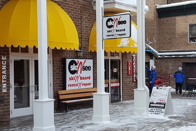 Junior Ski Rental Package for Park City - Meeting and Pickup Information