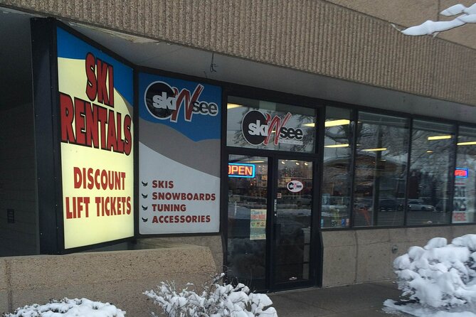 Junior Ski Rental Package for Snowbasin and Powder Mountain - Convenient Meeting and Pickup Locations