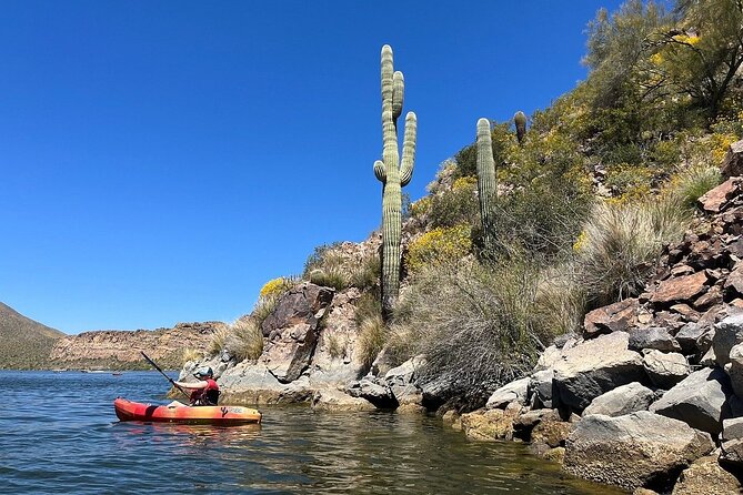 Kayaking 3 Hr Canyon & Cliffside on Saguaro Lake - Included Gear and Equipment