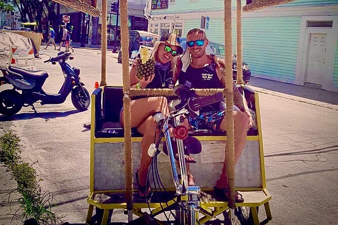 Key West Conch Republic Tiki Pedicab Experience by Kokomo Cabs - Kermits Key Lime Pie Experience