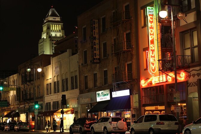 LA Food Tour, Art District and Little Tokyo Night Stroll - Inclusions