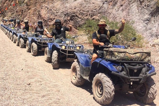 Lake Mead National Park ATV Tour to the Colorado River & Off-Road Racing Combo - Meeting and Pickup Information