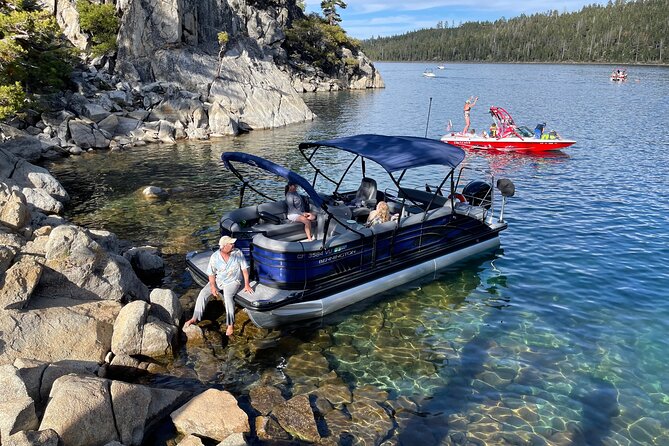 Lake Tahoe Luxury Pontoon Boat Rental Captain Cost Not Included - Booking and Confirmation Process