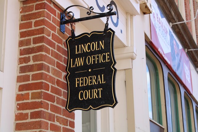Land of Lincoln Smartphone Audio APP Self Guided Walking Tour - Meeting and End Points