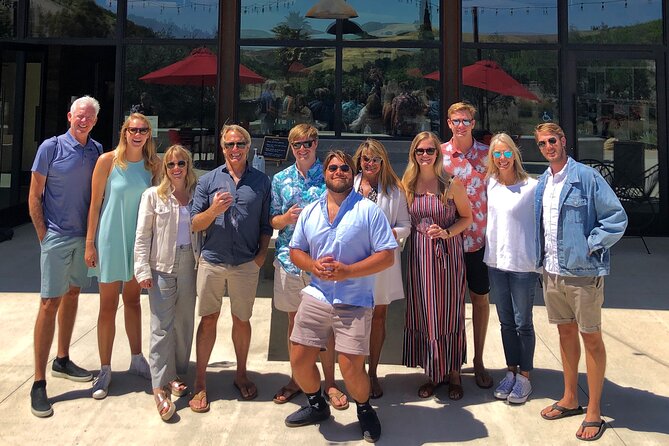 Large Group Wine Tasting Tour (For 6+ Guests • We Drive Your Car) - Inclusions