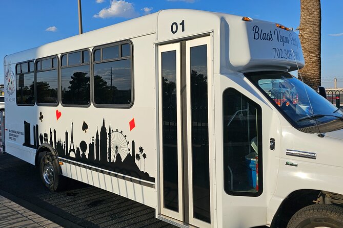 Las Vegas Airport Party Bus Pickup - Vehicle Features