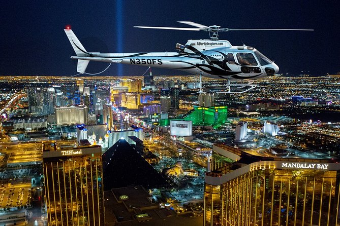 Las Vegas Helicopter Night Flight and Optional VIP Transportation - Dinner Upgrade Experiences