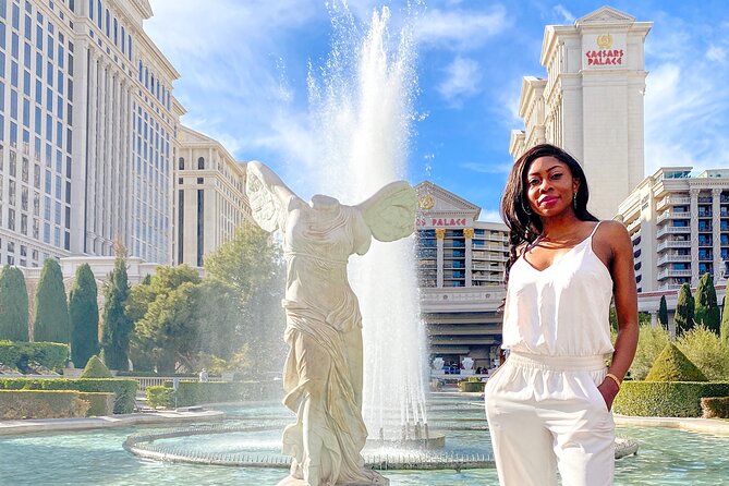 Las Vegas Walking Tour With Photo Taking Review - What to Bring and Amenities