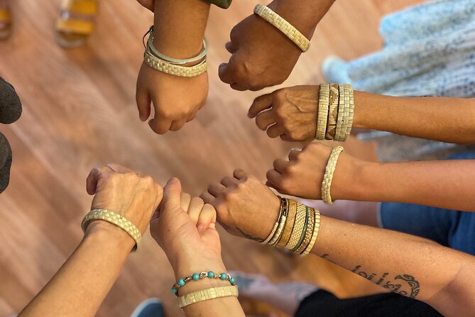 Lauhala Bracelet Craft Class on Maui - Class Details