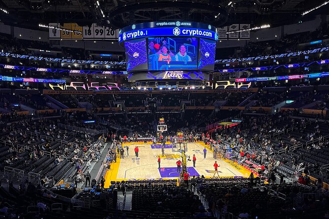 Los Angeles Lakers Basketball Game at Crypto Arena - Amenities and Services
