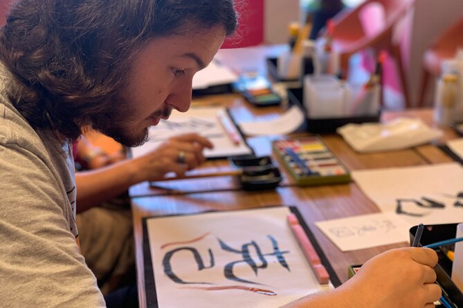 Master Calligrapher's Kanji Art Experience - Included Materials and Snacks