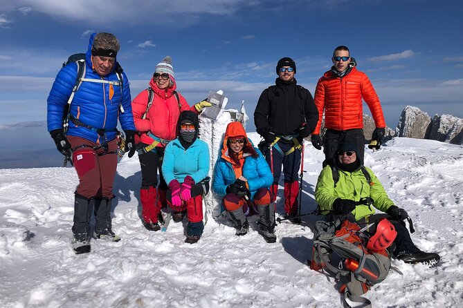 Mt.Olympus Winter Hiking Skolio Peak 2909M- Private - Meeting and Departure Details