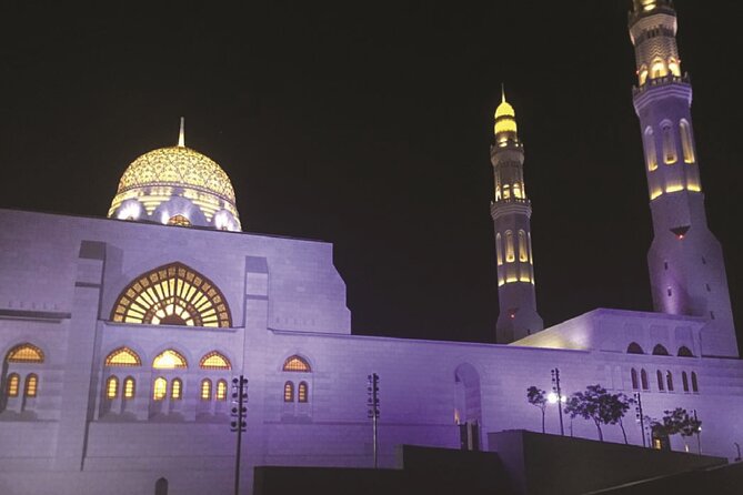 Muscat by Night With Local Dinner From Muscat - Local Dining Experience