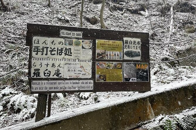 Nagano: Snow Monkey and Zenkoji Temple Free Sake Taste Day Tour - Inclusions