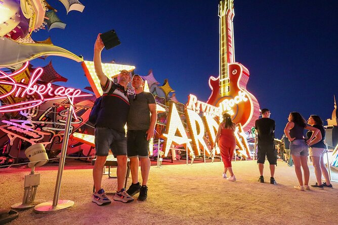Neon Museum Evening Experience With Vegas Open-Top Bus Tour - Accessibility and Additional Information