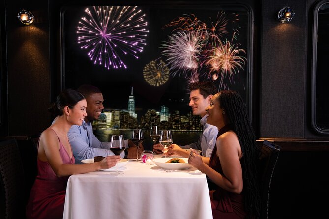 New Jersey New Year's Eve Buffet Dinner Cruise Review - Fireworks Display and Ambiance
