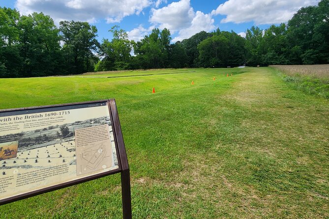 Ocmulgee Mounds Smartphone (GPS/APP) Guided History Walking Tour - Meeting and End Point