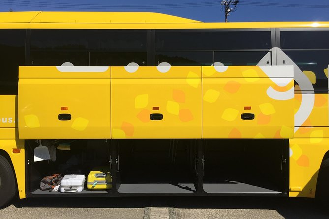 One-Way Bus From Takayama to Osaka via Shirakawago - Transportation Amenities