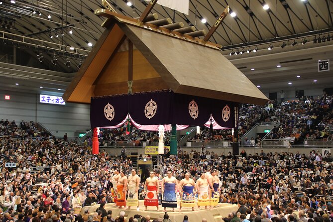 Osaka Sumo Wrestling Tournament Experience With Chair Seat Ticket - Experiencing the Sumo Matches