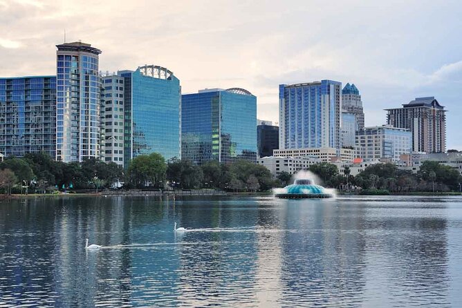 Outdoor Escape Room in Orlando - Lake Eola Park Area - Scanning QR Codes for Hints and Storyline