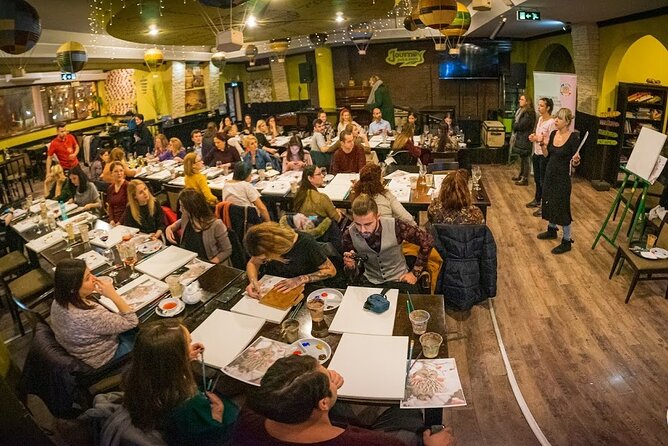 Painting Experience While Drinking Wine in Bucharest - Exploring the Meeting Point