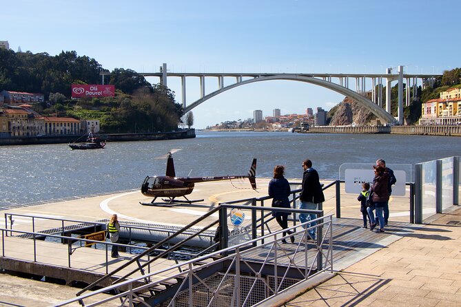 Panoramic Helicopter Flight 10 Minutes in Porto - Meeting Point and Pickup