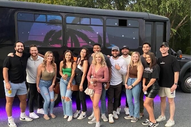 Party Bus Adventure Through 305 Promotions - Flexible Booking Options for Convenience