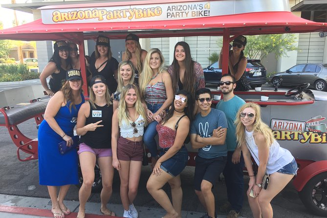 Pedal Bar Crawl Tour of Downtown Phoenix - BYO Drinks and Bar Hopping
