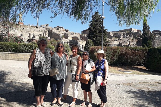 Pompeii and Herculaneum Skip-The-Line With Lunch&Winetasting From Naples Port - Skip-The-Line Tickets