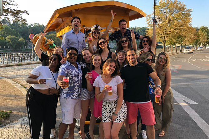 Prague: 1,5- Hour Beer Bike With Unlimited Czech Beer - Exploring Pragues Old Town
