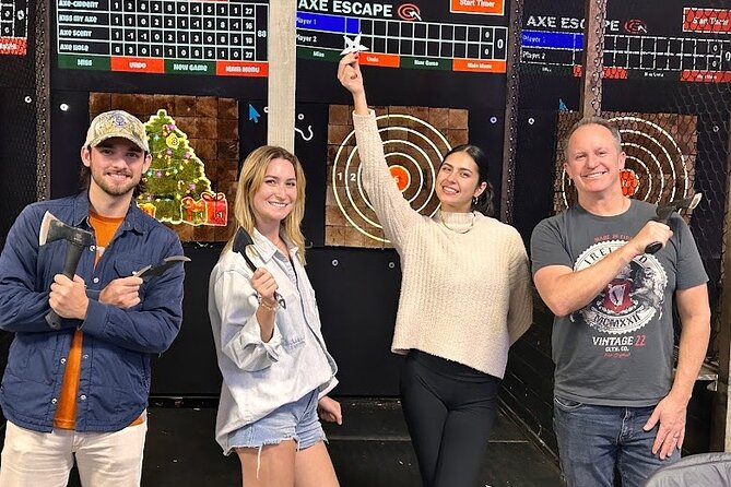 Private 1 Hour Axe Throwing Experience in Texas - Operating Hours