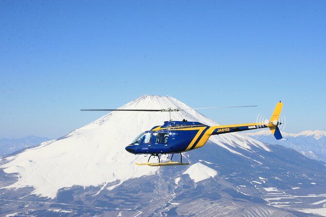 Private Fujisan Prefecture Helicopter Sky Tour Without Transfer - Pricing and Availability