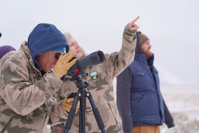 PRIVATE Grand Teton Wildlife Safari, Elk Refuge Sleigh Ride & Lunch - Shared Sleigh Ride