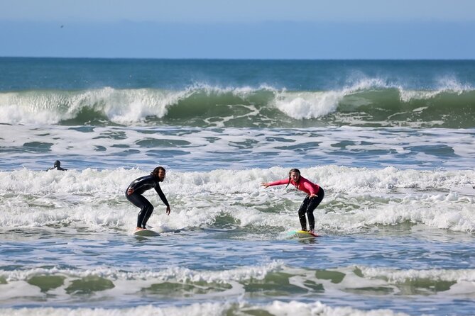 Private Group Surfing Class, Pismo Beach California W Instructor - Equipment and Preparation for the Class