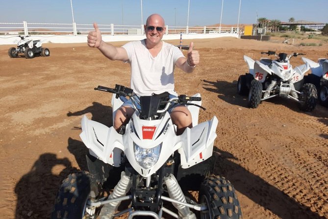 Private Morning Desert Safari With Quad Bike and Camel Ride - Dune Bashing Experience