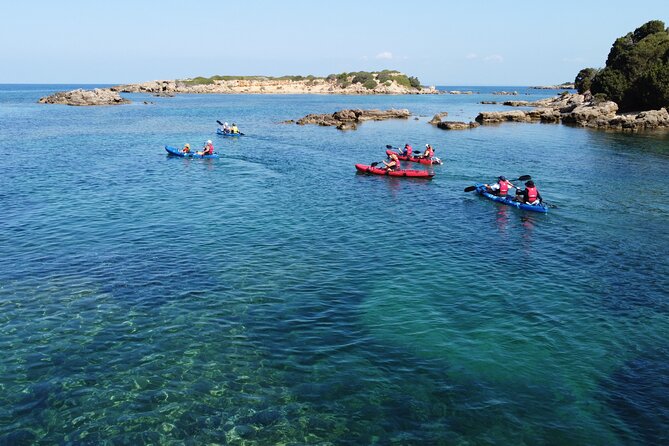 Private Sea Kayak Over the Sunk City of Ancient Feia - Exploring the Submerged City