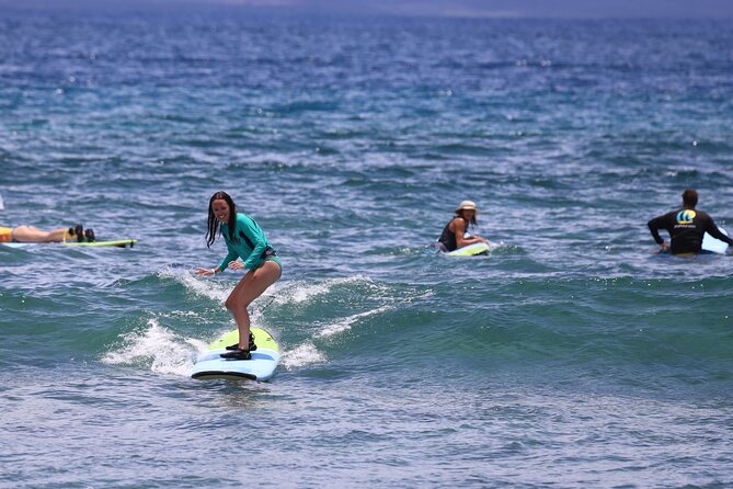 Private Surf Lessons From Kaanapali Beach - Health and Safety Guidelines