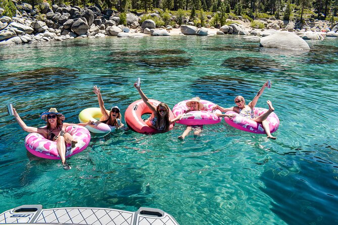 Private Wakesurf/Wakeboard Boat Charter Lake Tahoe - Inclusions in the Package